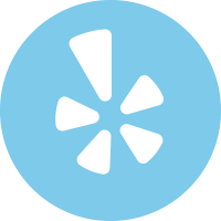 Blue Yelp icon